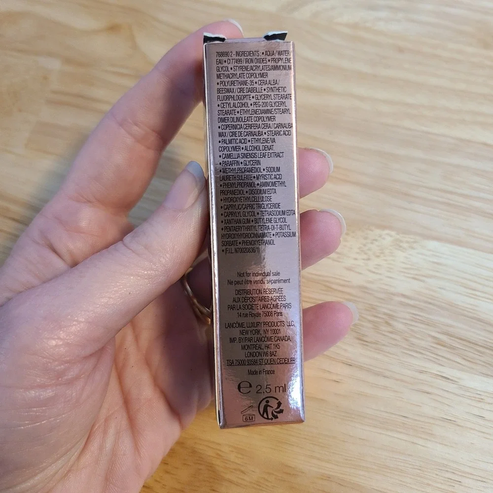 New Lancome Lash Idole Mascara Glossy Black Lifting Volumizing Travel Mini 2.5ml